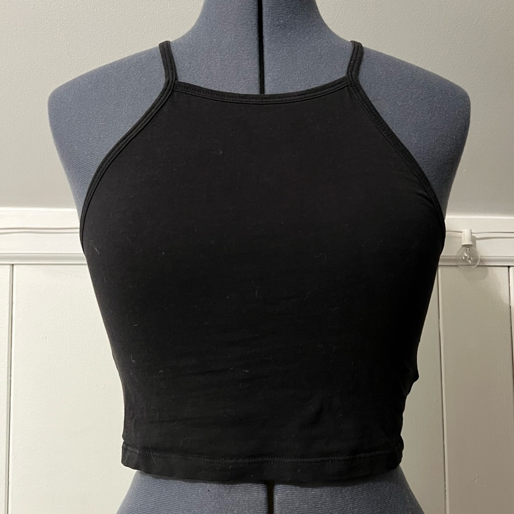 Black Crop Top